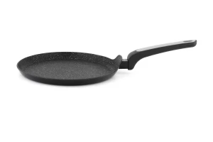 Patelnia Do Naleśników 26cm NOIS Silver z Powłoką Nieprzywierającą Greblon C 3+
