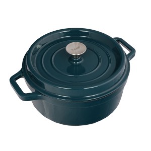 Garnek Żeliwny NOIS 20 cm morski Tierra