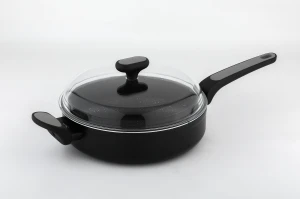 Patelnia NOIS Silver 28cm + Pokrywa z Powłoką Nieprzywierającą Greblon C 3+