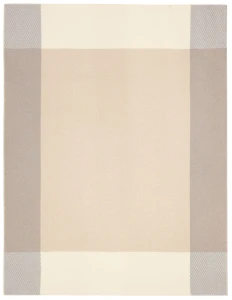 Koc wełniany 150x200 cm Biederlack Frame Nature