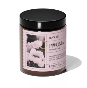 Świeca sojowa flagolie piwonia 120 g