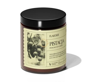  Świeca sojowa flagolie pistacja 120 g