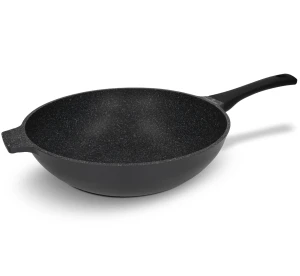 Patelnia black stone wok 32 cm zwieger