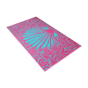 Ręcznik plażowy 100/180 cm Vossen Aqua flow 01 prim rose