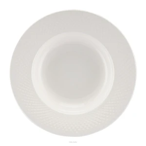 Talerz głęboki porcelanowy 23 cm Bari White Villa Italia
