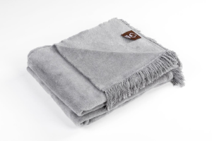 Koc 150/200 cm argento cotton cloud