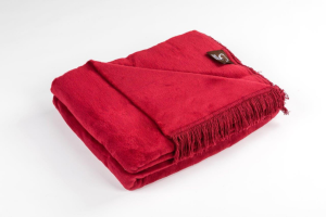 Koc 150/200 cm bordo cotton cloud