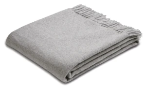 Pled wełniany 130x170 cm Biederlack Silver Wool