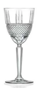 Kieliszki kryształaowe RCR Brillante do białego wina 230 ml