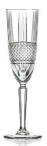 Kieliszki kryształowe RCR Brillante do szampana 190 ml