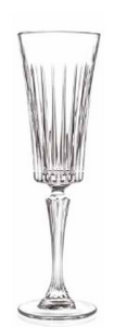 Kieliszki kryształowe RCR Timeless do szampana 210 ml