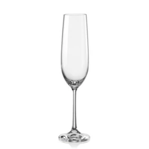 Kieliszek do szampana 190 ml Viola Bohemia komplet 6 szt.