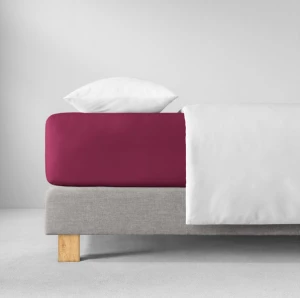 Prześcieradło zwirnjersey estella kolor fuchsia (690)