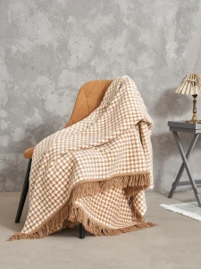 Koc 150/200 cm romby cotton cloud