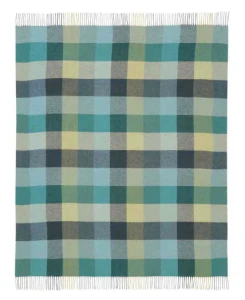 Pled wełniano-kaszmirowy 130x170 cm Biederlack Green Shades